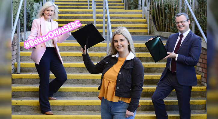 Congratulations to South Eastern Regional College’s Class of 2020 graduate Lisa Magennis from Downpatrick Campus who won the laptop in our Graduate Photo Competition.